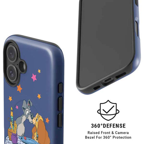 Disney Lady & The Tramp Bella Notte iPhone 16 Plus Magsafe Impact Case